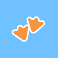 Duck Feet Sticker