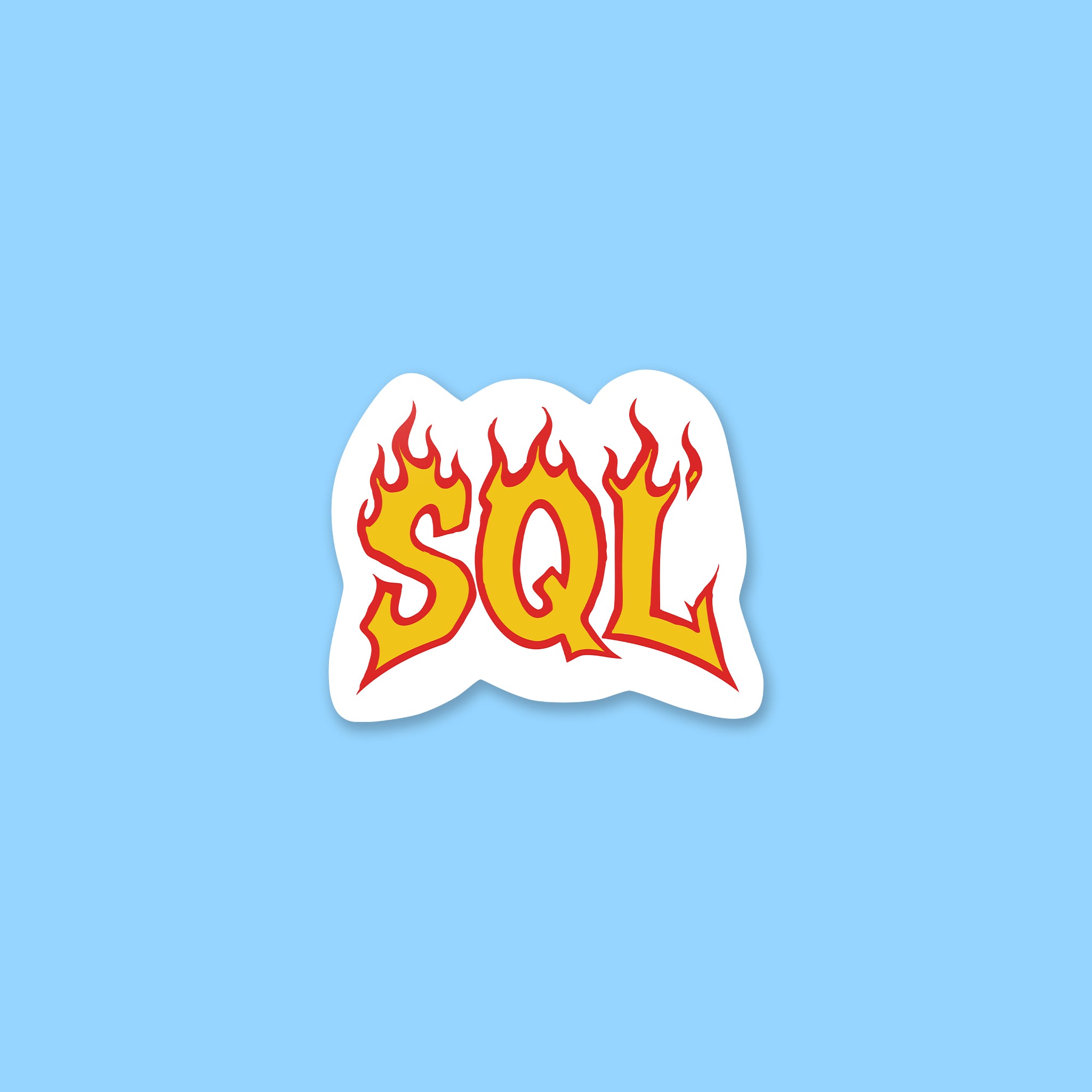 Hot SQL Sticker