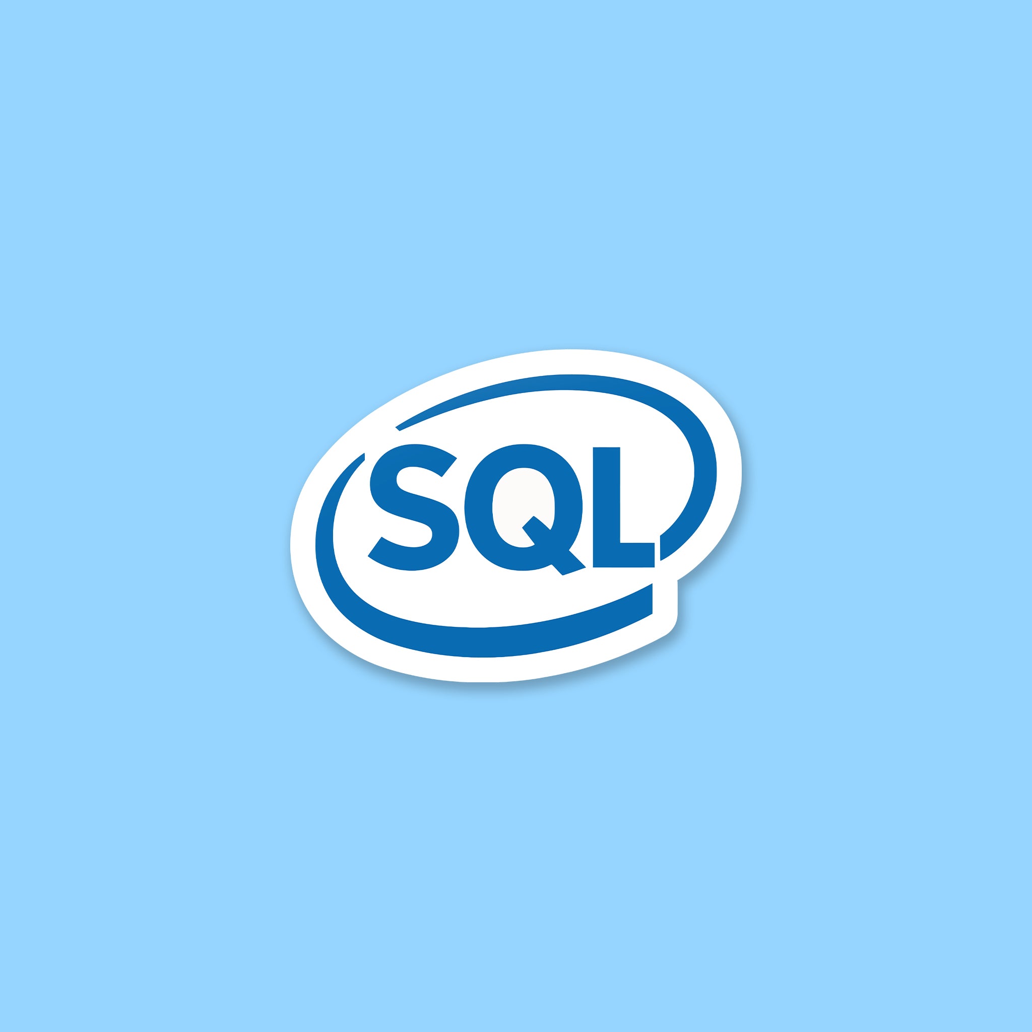 SQL Inside Sticker